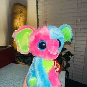 Ty Beanie Boo Elfie the elephant HTF NWT 6”.